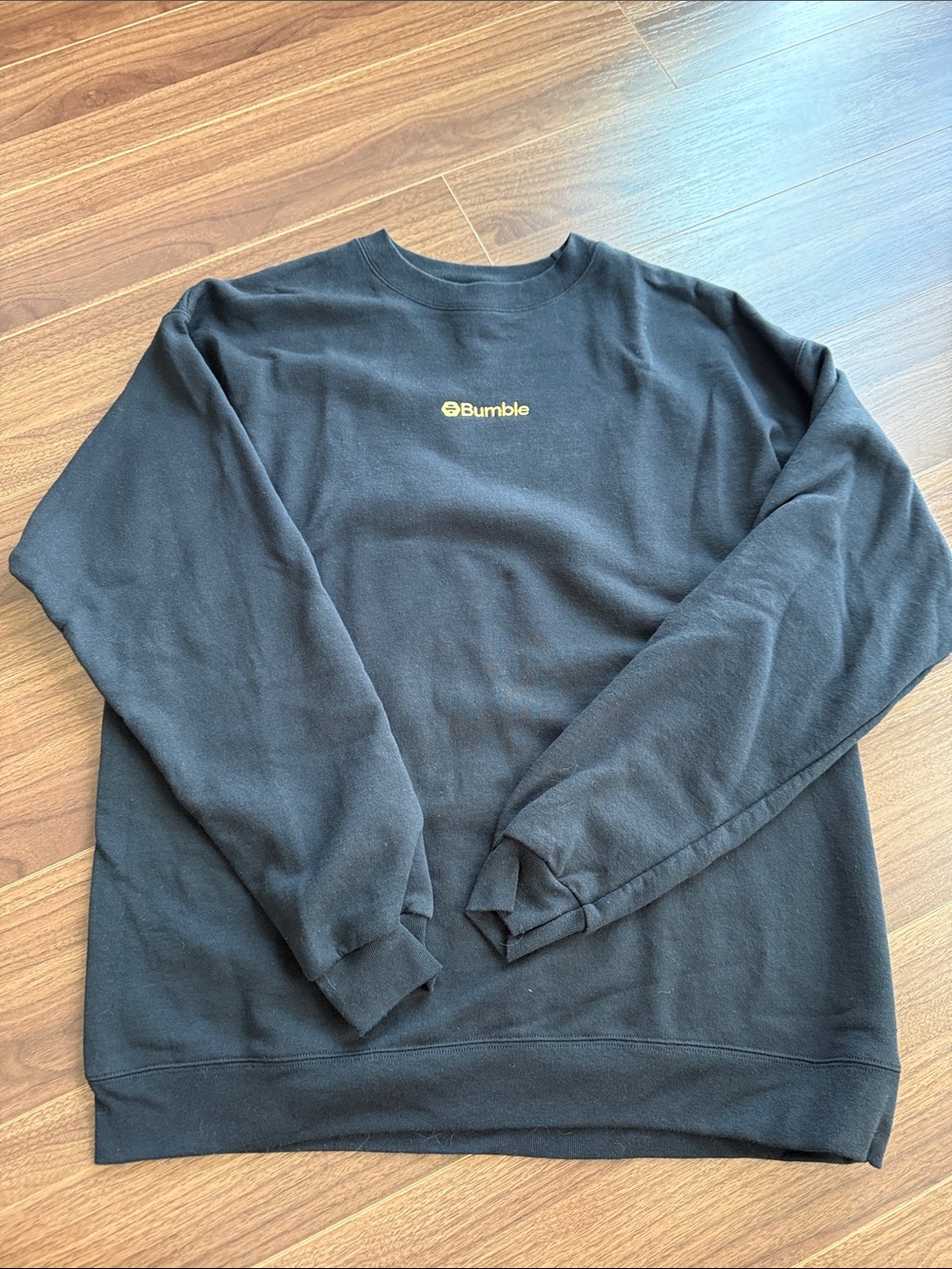 Bumble black crewneck sweatshirt